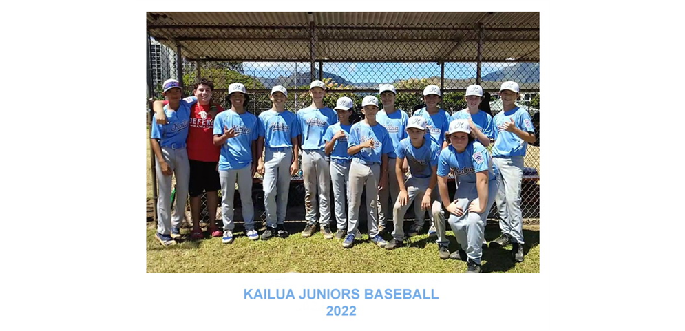 2022 Kailua Junior All Stars
